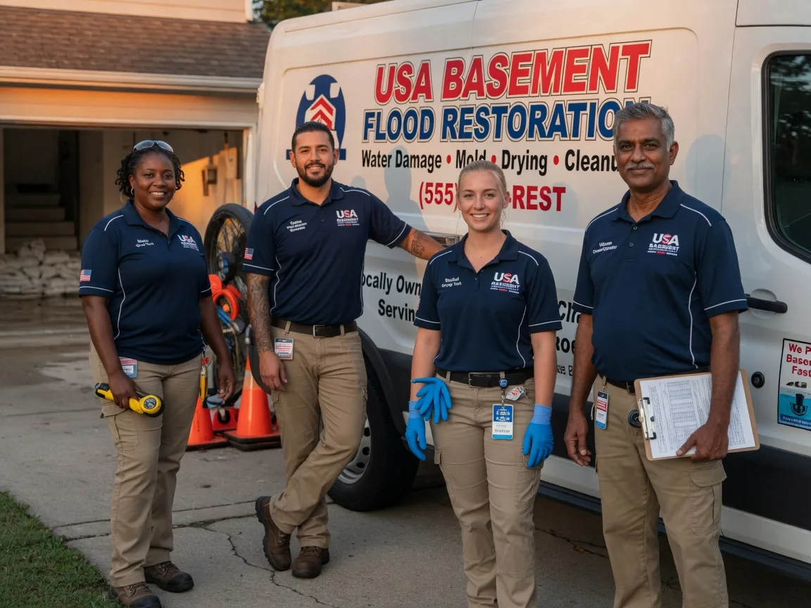 Basement Flood Cleanup company in Kingsley, MI
